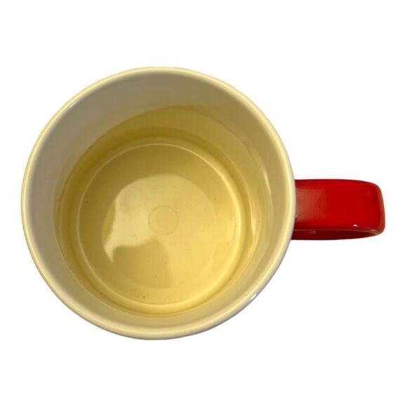 Starbucks Ban.Do Collab Mug 12oz Roses Hearts Flowers Stripes Pink Red NWOT - Picture 3 of 4